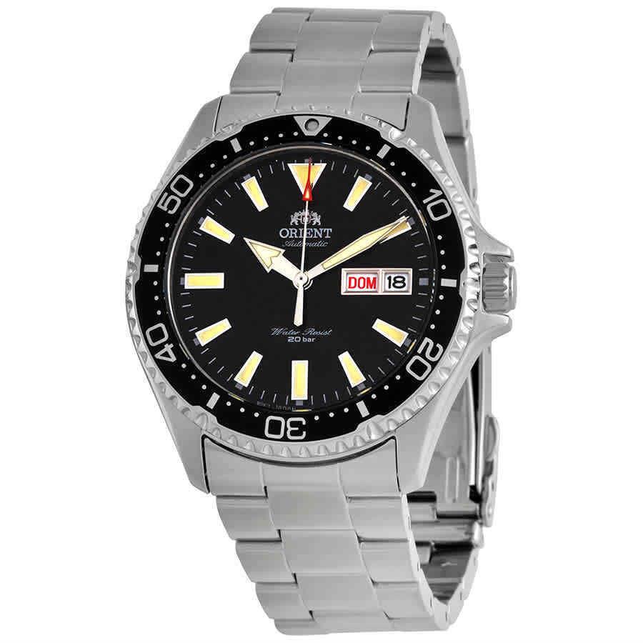 Orient Kamasu Automatic Black Dial Men`s Watch RA-AA0001B19B