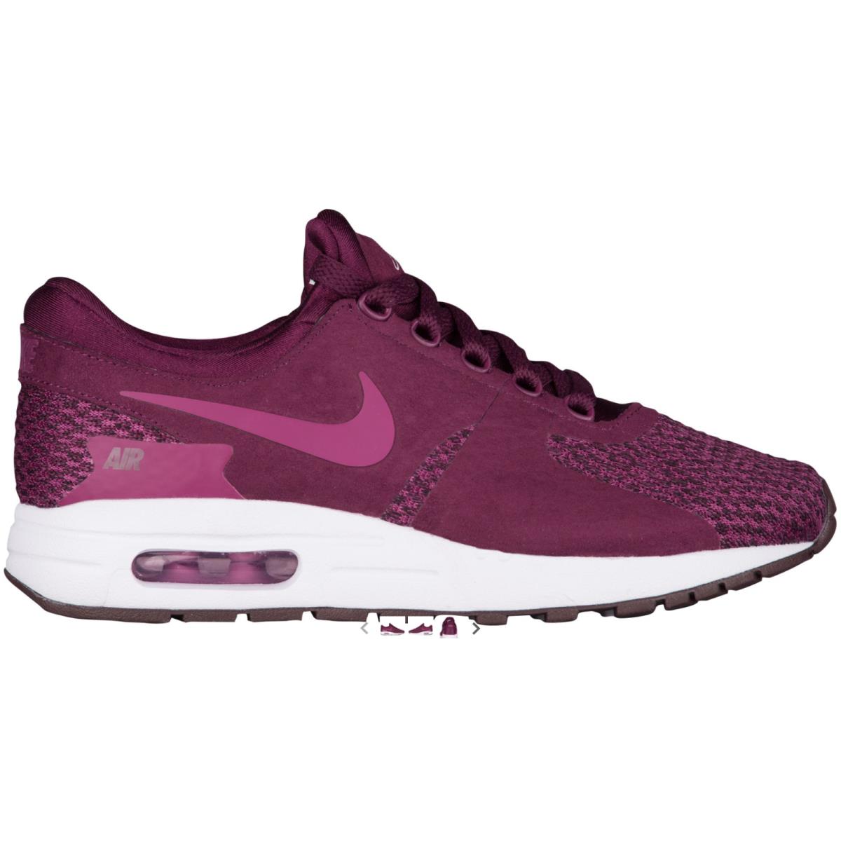 Girl`s Nike Air Max Zero SE Shoes Size: 6Y Color: Burgundy Bordeaux
