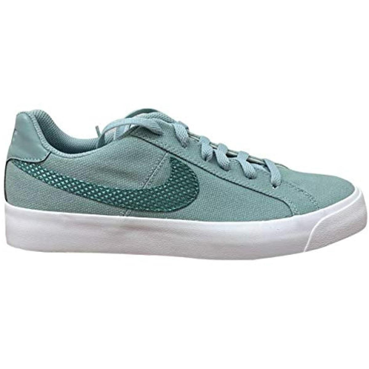 Nike Women`s Court Royale AC Ocean Cube/mineral Teal-white Size 8. M US