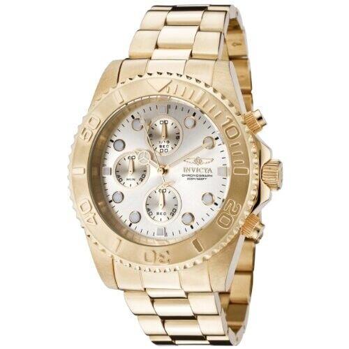 Invicta Pro Diver Chronograph Champagne Dial Men`s Watch 1774