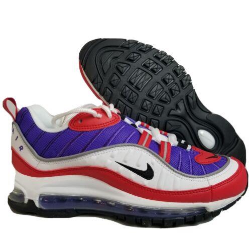 Nike Wmns Air Max 98 Raptors Purple Red Womens Running Shoes AH6799-501 5.5