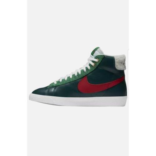 green nike blazers size 7