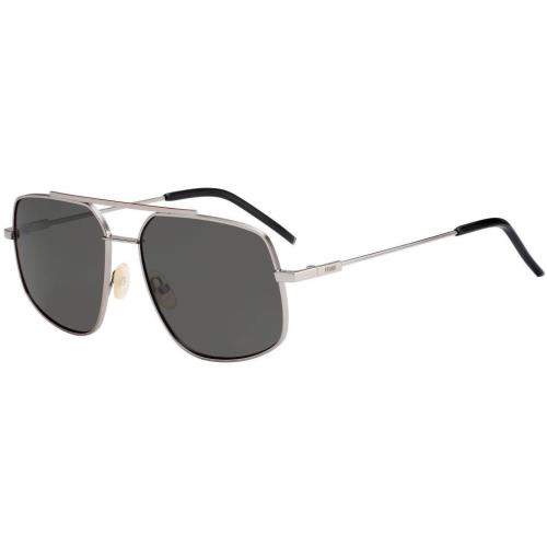 Fendi FF M0007/S KJ1M9 Sunglasses Dark Ruthenium / Gray Polarized 58mm