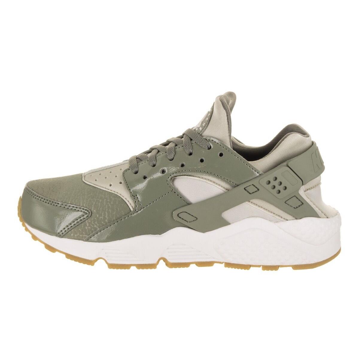 Women`s Nike Air Huarache Run Shoes 634485-027 Dark Stucco/grey Sz 7 - Gray