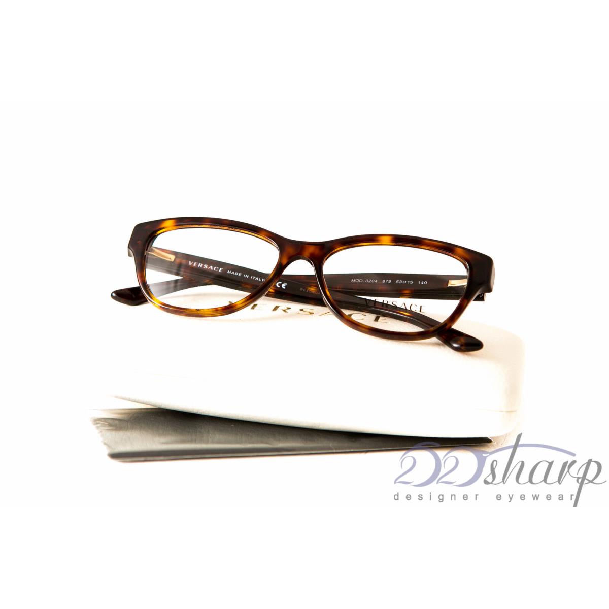 Versace Eyeglasses-ve 3204 879 53 Havana