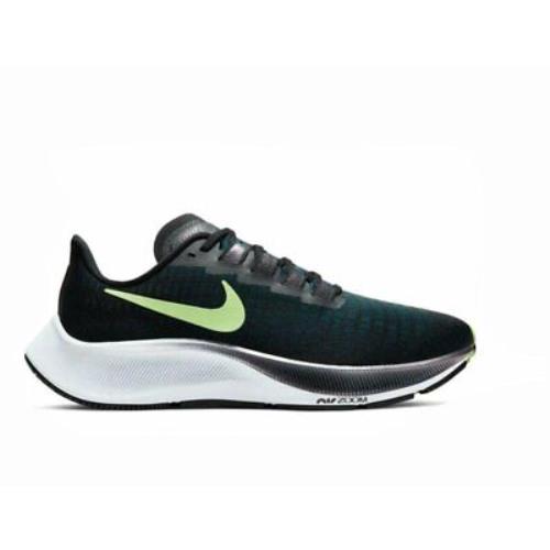 Nike Women`s Air Zoom Pegasus 37 Running Shoes nkBQ9647 001 - Black/Valerian Blue/Spruce Aura/Ghost Green
