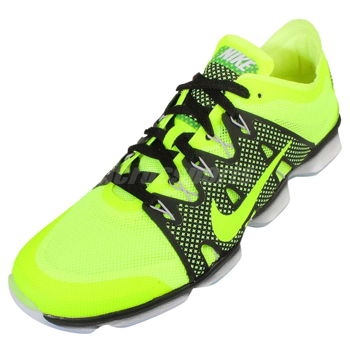Nike Air Zoom Fit Agility 2 Volt Womens Cross Training Shoes 806472-700 sz 6 - Yellow