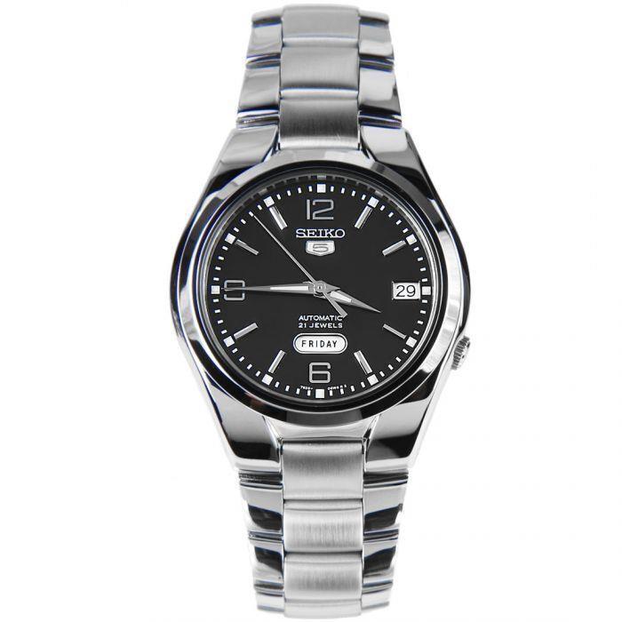 Seiko Analog Silver Tone Automatic Stainless-steel Bracelet Men`s Watch SNK623K1