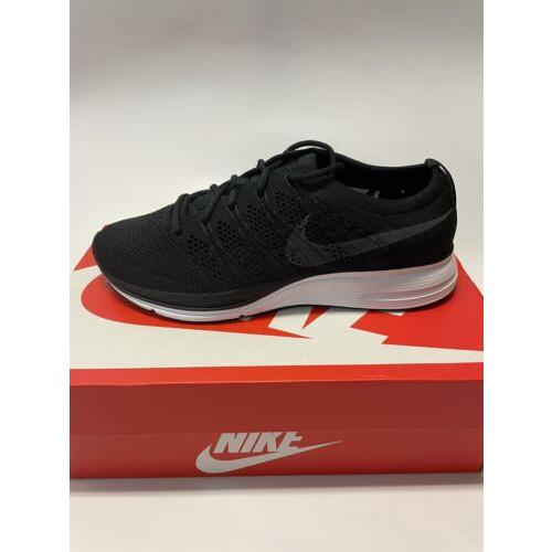 Nike Flyknit Trainer Shoes Black White AH8396-007 Size Men`s 5 / Women`s 6.5