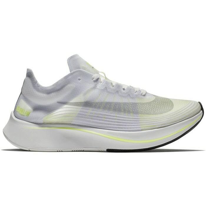 Nike Zoom Fly SP Womens AJ8229-107 Summit White Volt Glow Running Shoes Size 6