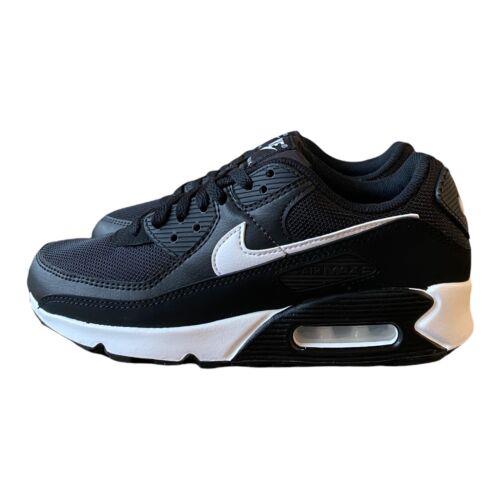 Nike Women`s Air Max 90 Shoe CQ2560-001 Black White - Women`s Size 8 - Black