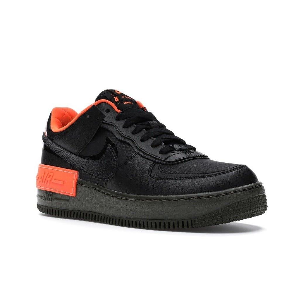 nike air force 1 shadow black hyper crimson cargo khaki