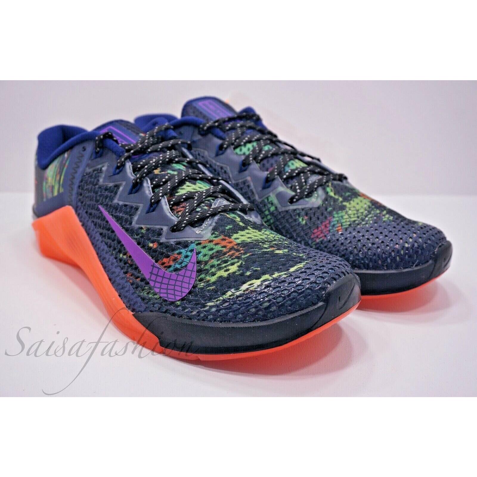 Nike Metcon 6 Amp Training Shoes CT1246-460 Women`s Size 12 Men`s