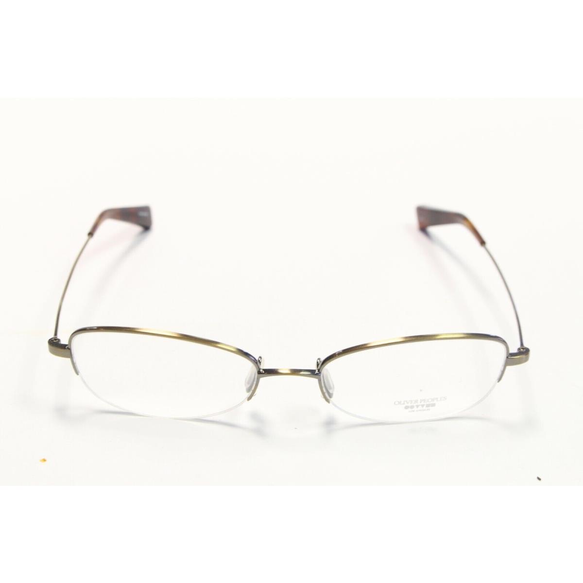 Oliver Peoples Georgina AG Gold Eyeglasses Frame 50-17