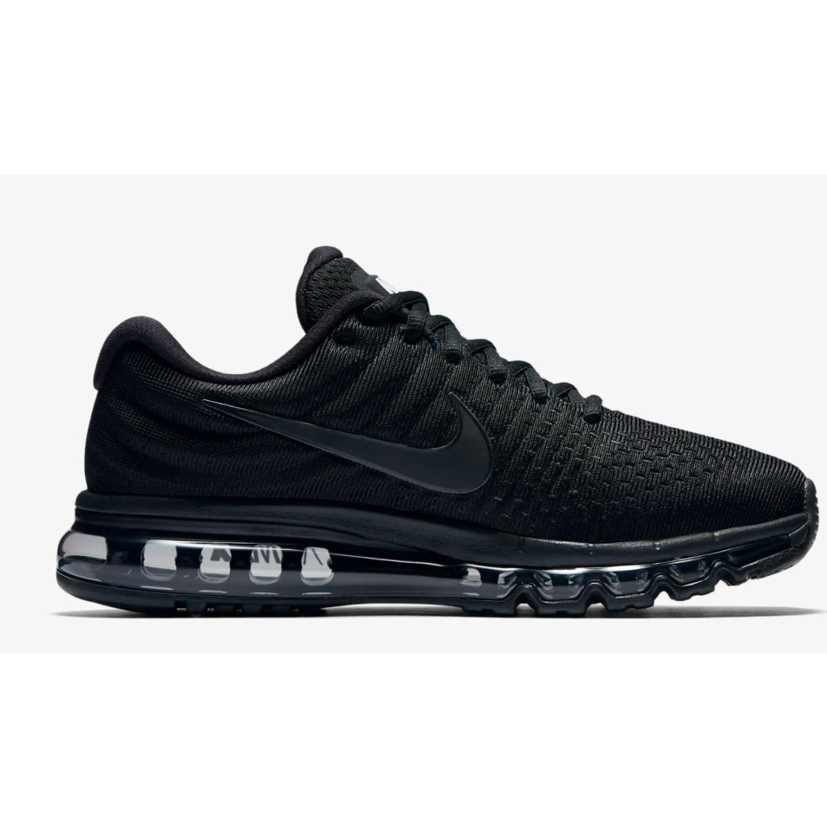 nike air max 2017 mens black size 13