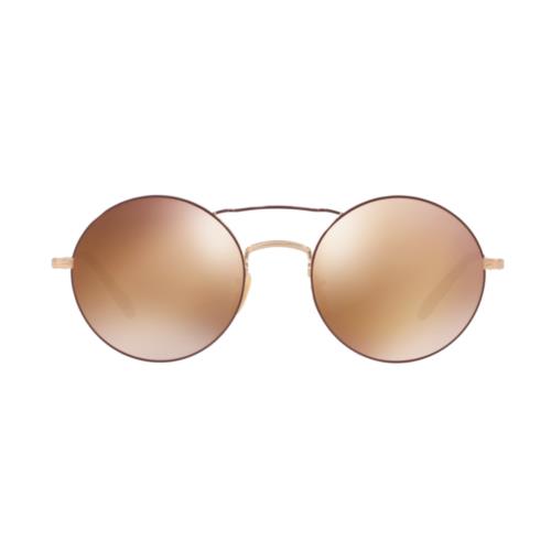 Oliver Peoples sunglasses  - Rose Gold Frame, Peach Gold Lens 0