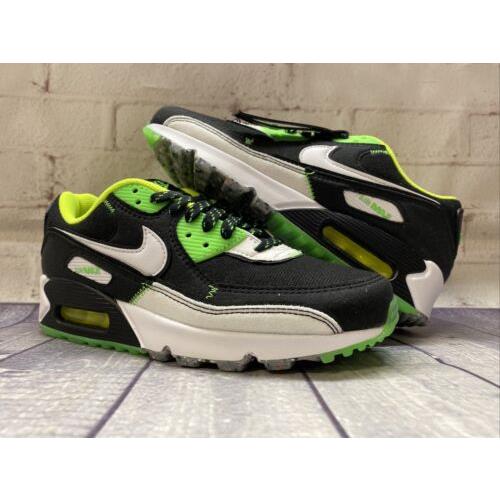 Nike Air Max 90 Exeter Edition Shoes DH0132-001 Black Grey Green Men s Size 6