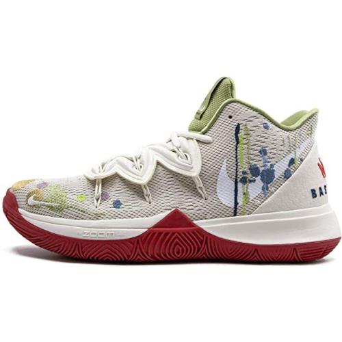 Nike Kyrie 5 Bandulu Mens Basketball Shoes Size 12 CK5836 100 - PALE/ IVORY WHITE