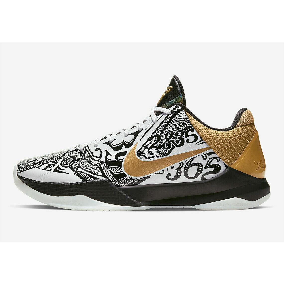 Nike shoes Kobe Protro - White , Black Gold Manufacturer 0