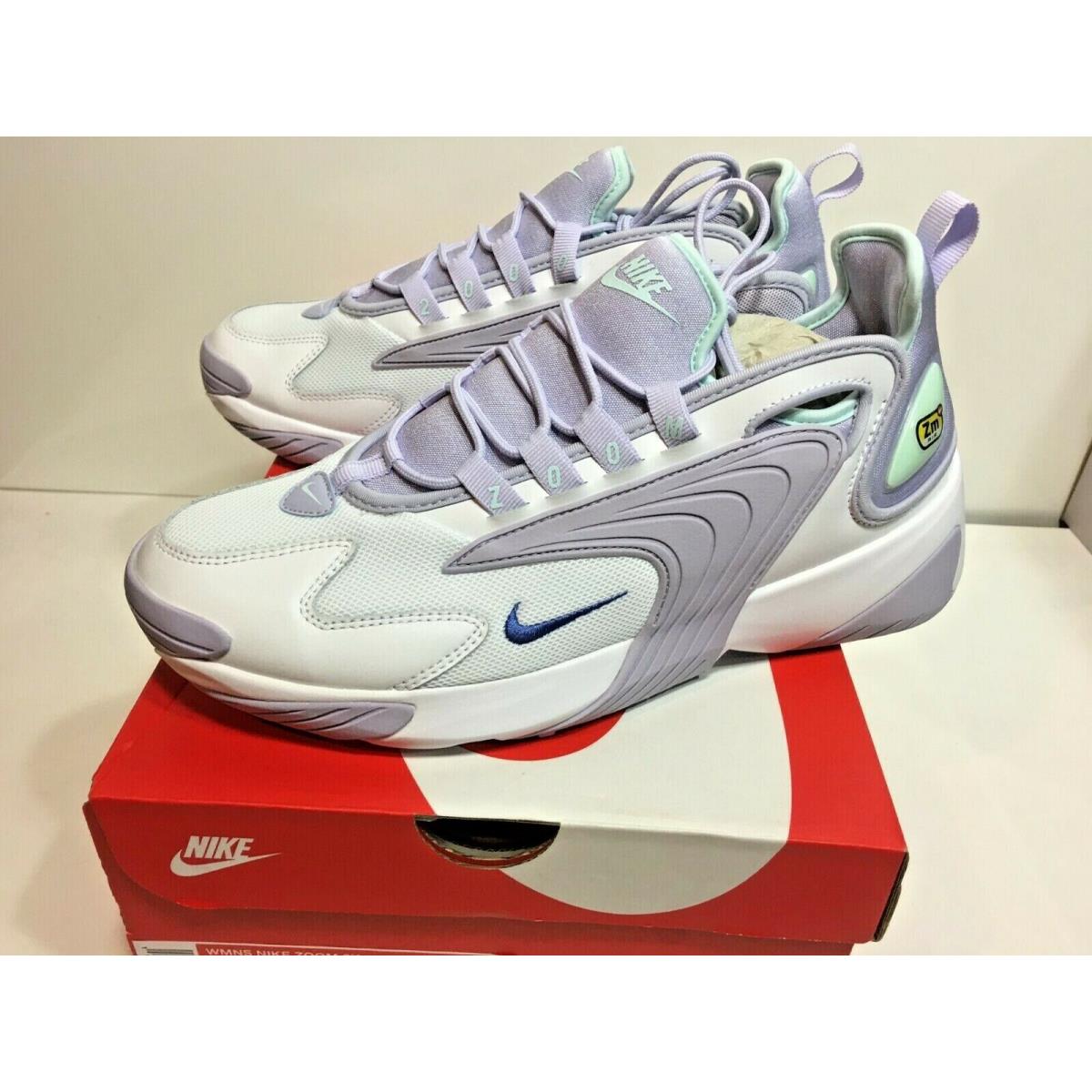 Responder Cuarto agudo Nike Zoom 2k Womens White Purple Teal Sapphire Size 10 Sneakers Shoes  Running | 192499308412 - Nike shoes Zoom - White | SporTipTop