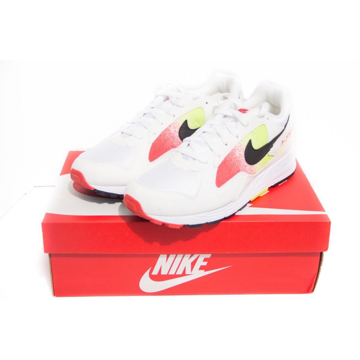 Nike Air Skylon II Men Size 8.5 Volt Habanero White Red Casual Shoes AO1551-105