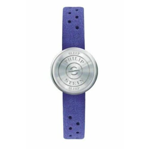 Philip Stein watch Signature - Silver Dial, Blue Band, Silver Bezel
