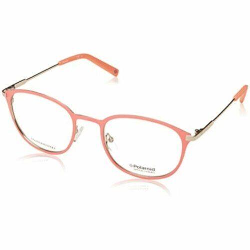 Polaroid Eyeglasses For Women D351 Coral 52 21 145 Full Rim with Demo Lens