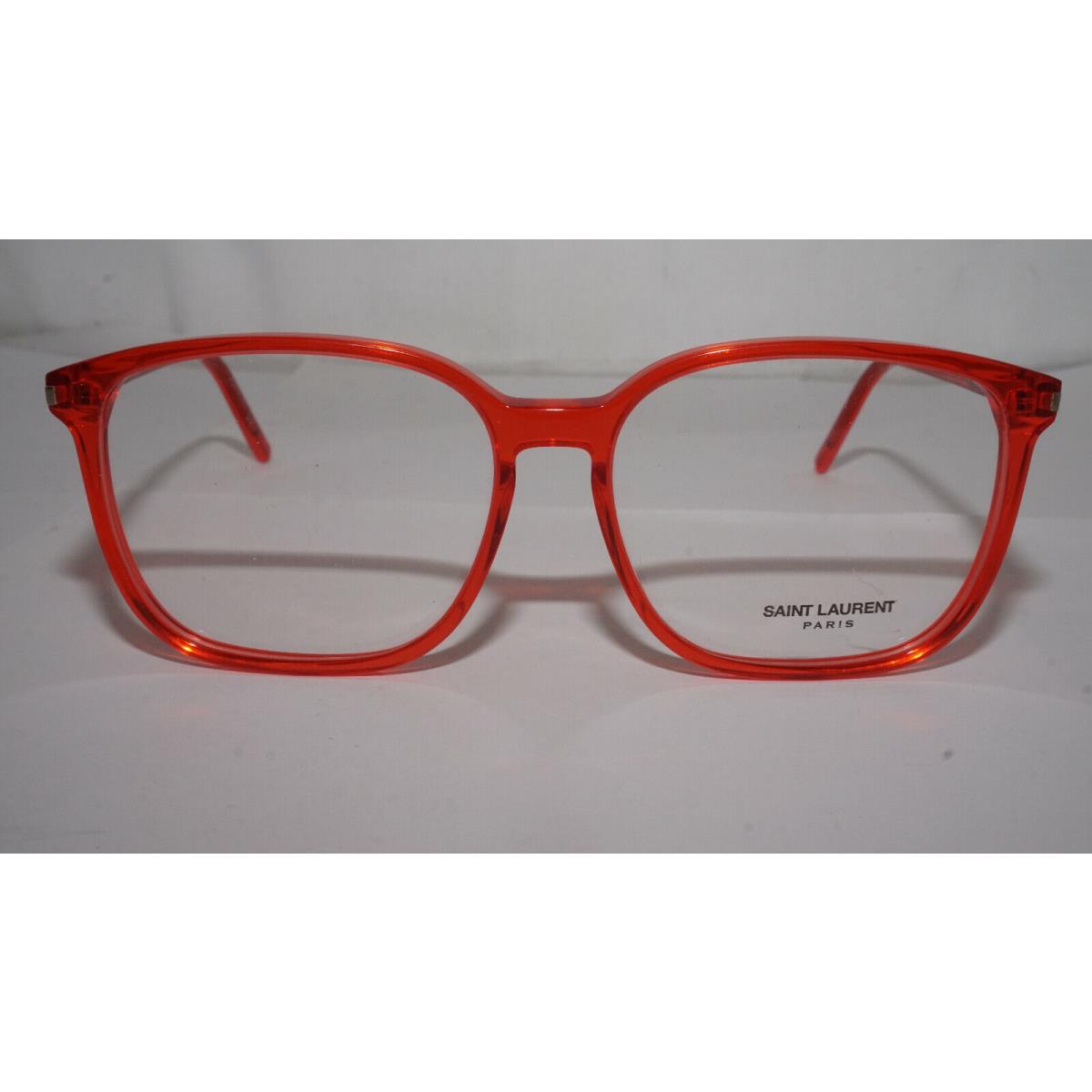 Saint Laurent Eyeglasses Red Surf 002 58 16 145