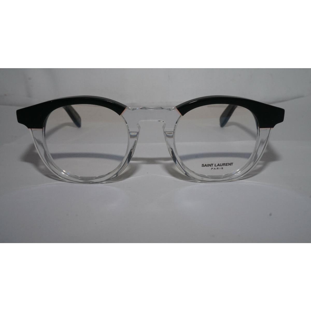 Saint Laurent Eyeglasses Clear Black Transparent SL145 004 46 23 140