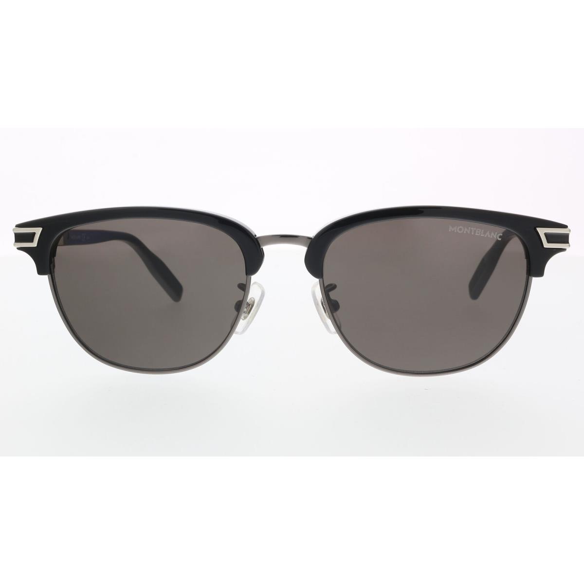 Montblanc MB0040S-001 Black Cateye Sunglasses