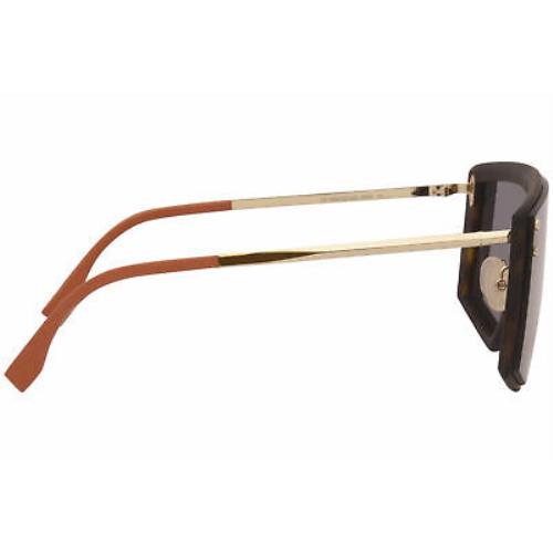 Fendi sunglasses  - Havana Frame, Yellow Lens 1