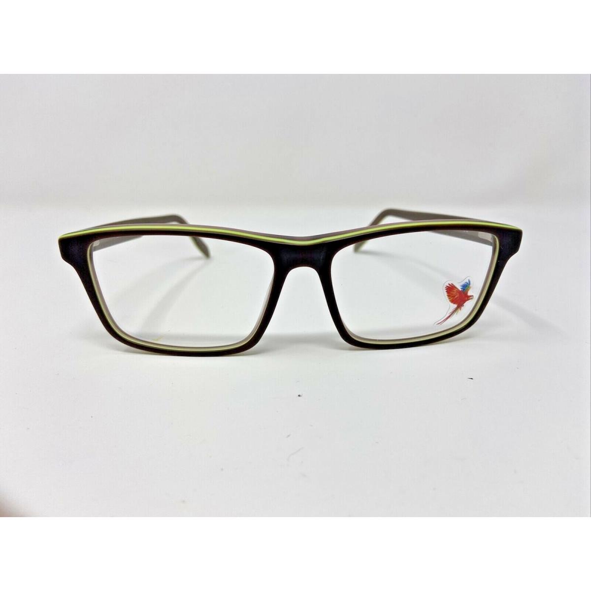 Maui Jim Eyeglasses Frames MJO2116 01SP 55-16-145 Matte Brown/green Full Rim 935