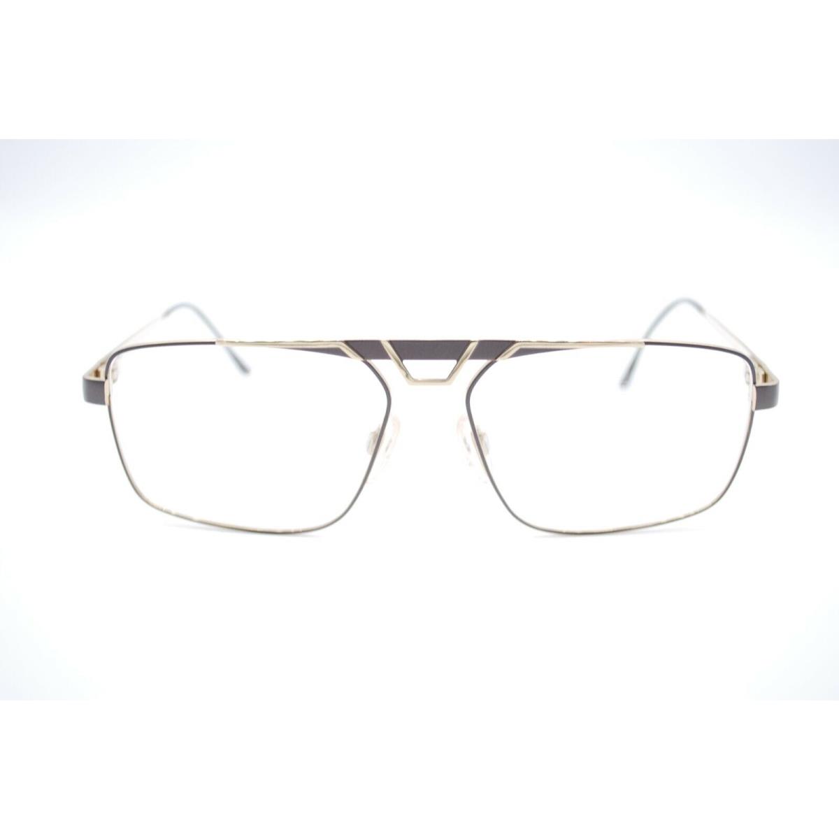 Cazal eyeglasses  - GOLD AND BROWN Frame 1