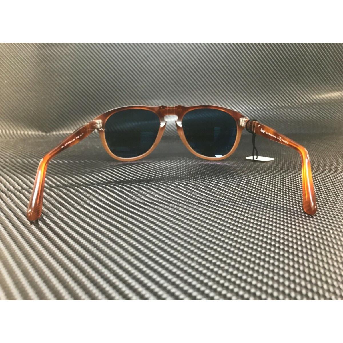 Persol PO0649 1025S3 Havana Blue Grad Polarized Men`s Sunglasses 52 mm