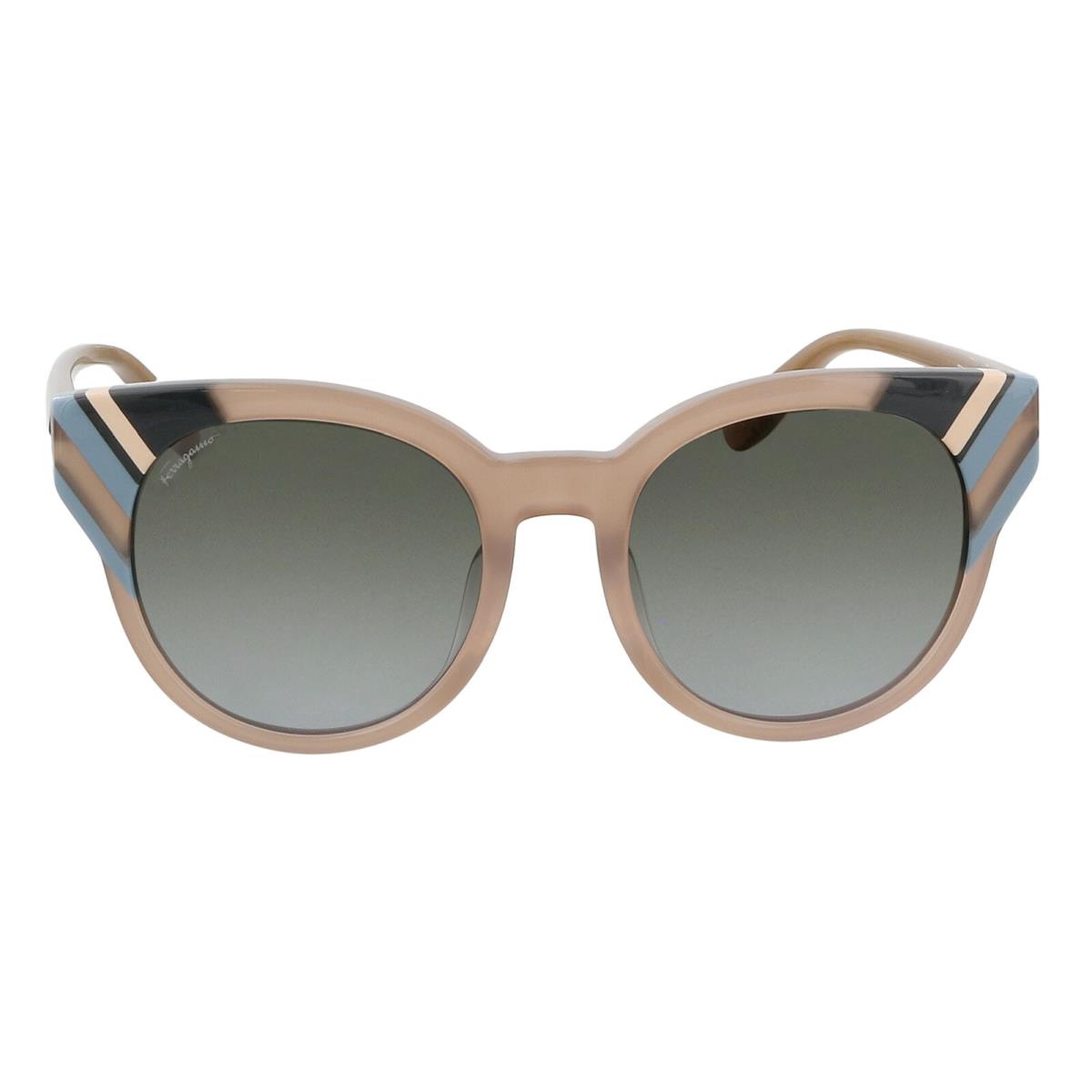 Salvatore Ferragamo SF883SA 294 Opaline Round Sunglasses