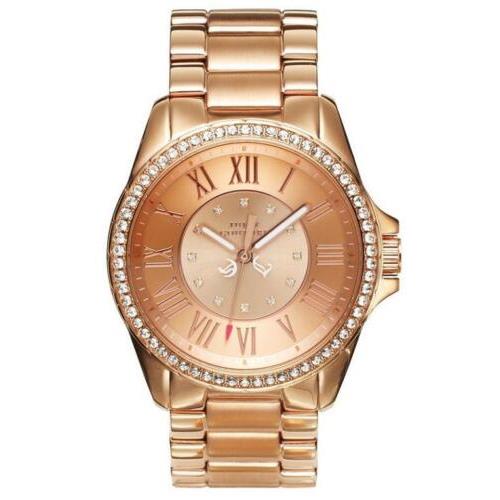 Juicy Couture 1901011 Stella Rose Tone Stainless Steel Womens Watch