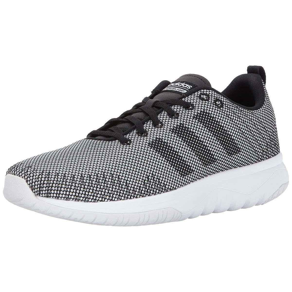 Adidas Women Athletic Shoes Cloudfoam Superflex Running Shoes Gray/white White