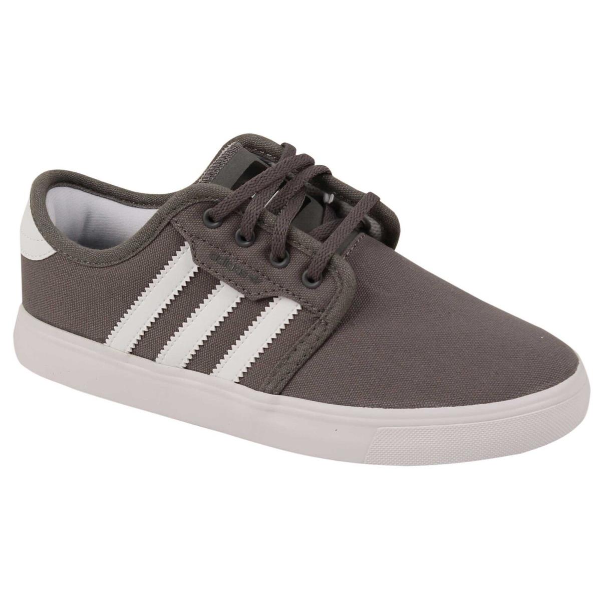 Adidas Kid`s Seeley Shoe - Dark Clay / White / Black