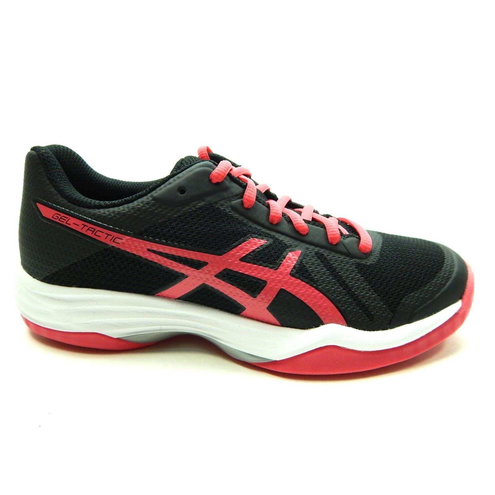 Asics Gel Tactic Black Pixel Pink Women Volleyball Shoes