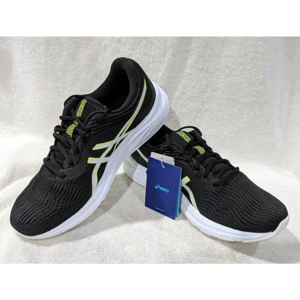 Asics Gel-pulse 11 Black/neon Lime Men`s Running Shoes - Size 9 1011A550-002