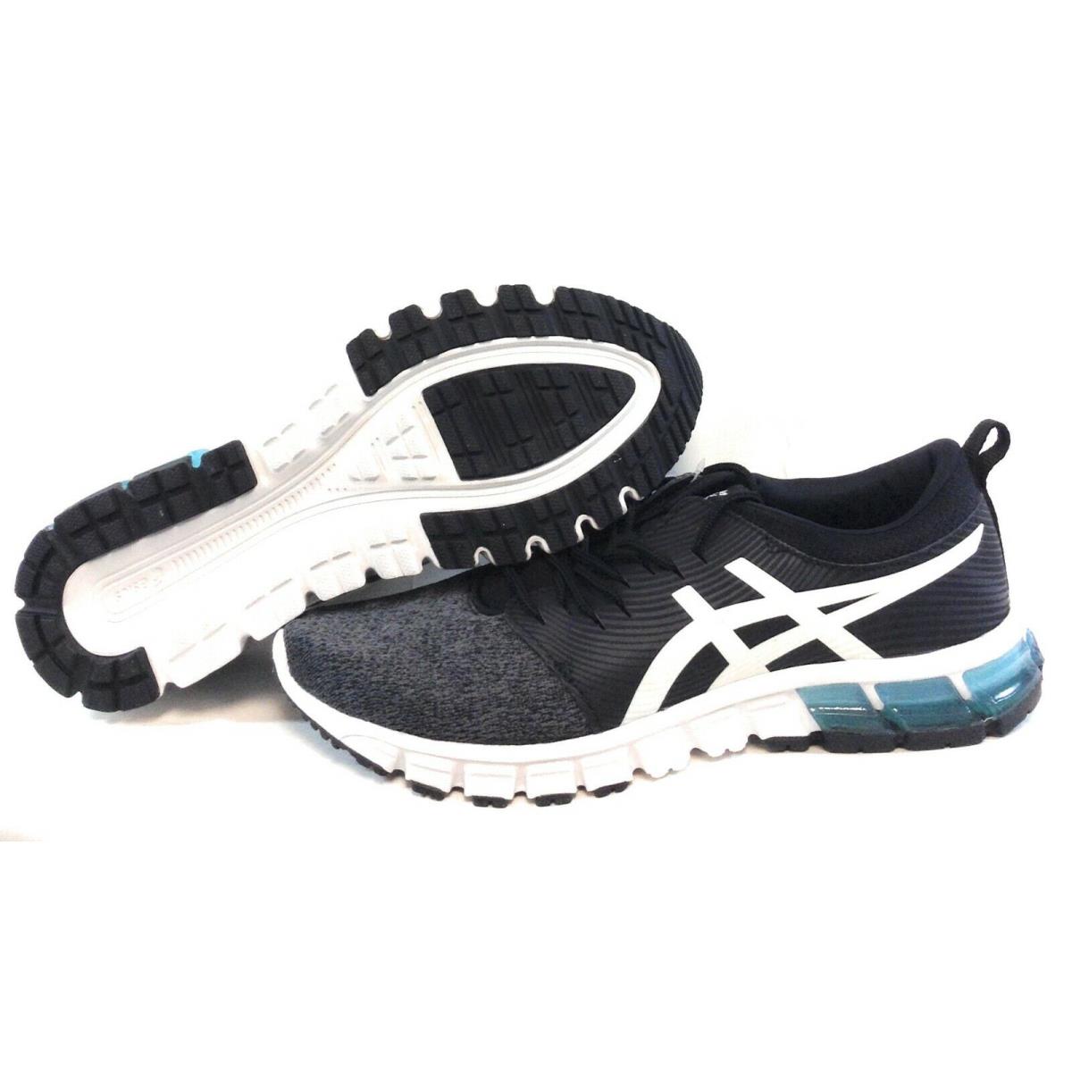 Womens Asics Gel Quantum 90 SG 1022A053-002 Black White Running Sneakers Shoes - Black