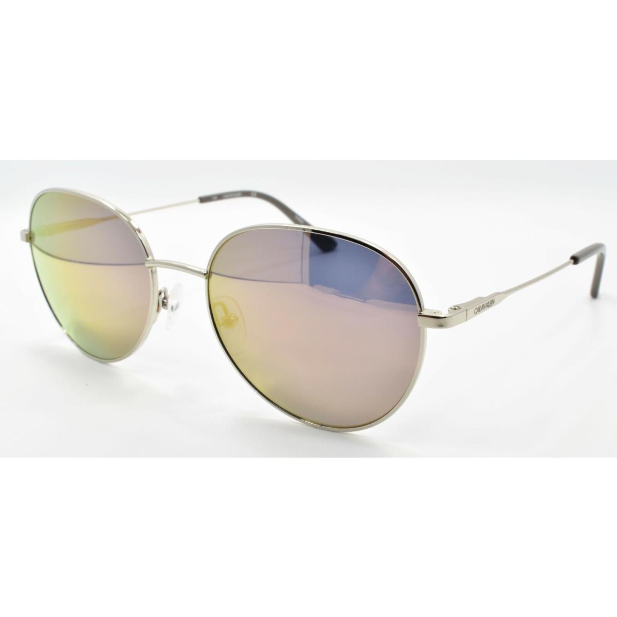 Calvin Klein CK20104S 045 Women`s Sunglasses 54-18-135 Silver / Mirrored