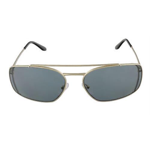 Prada sunglasses  - Silver , Silver Frame, Grey Lens 0
