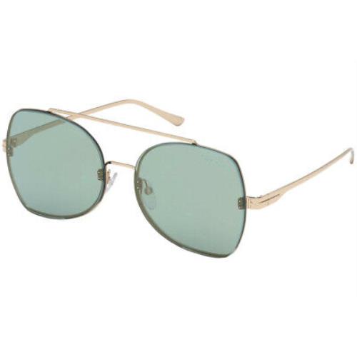 Tom Ford FT0656 28Q Gold Rectangle Scout Sunglasses