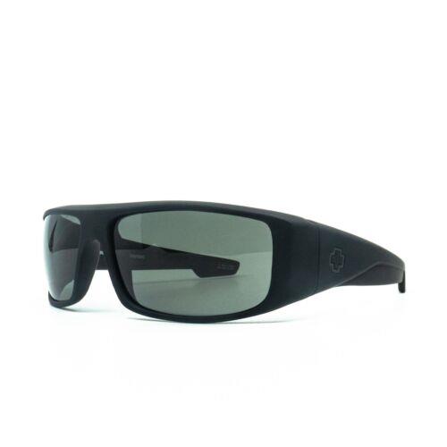 6800000000101 Mens Spy Optic Logan Sosi Polarized Sunglasses - Black Frame