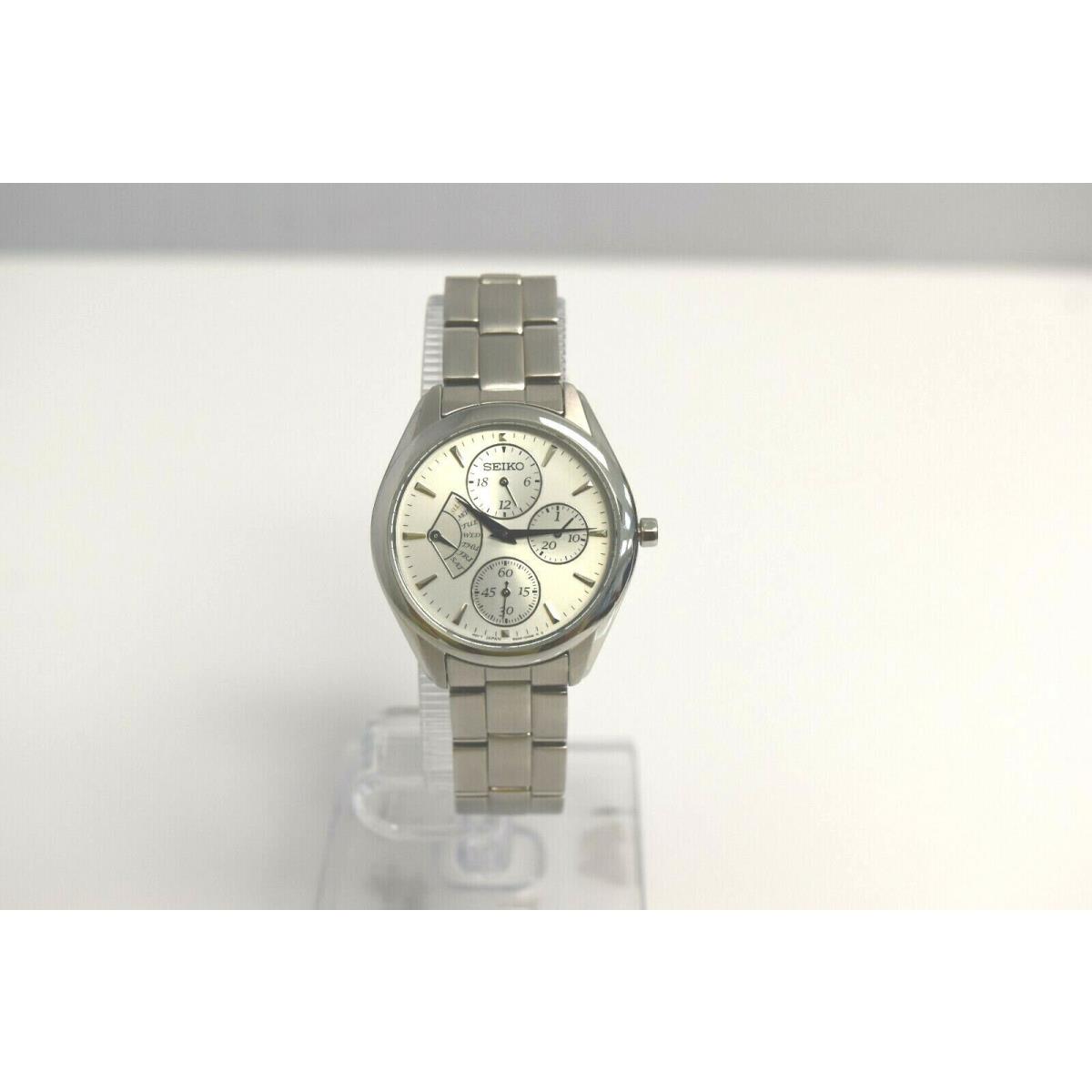 Seiko Women`s Stainless Steel Silver Dial SRL045P1 Watch