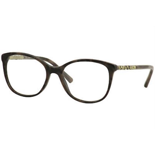 Burberry BE2245 3624 Eyeglasses Frame Women`s Spotted Brown Full Rim 54mm