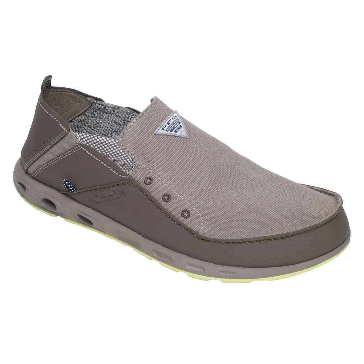 Columbia Men`s Bahama Pfg Series Water Boat Shoes Wide Width Slip On Shoes Kettle / Tippet