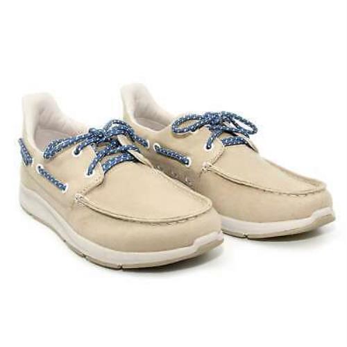 Columbia Men`s Delray Pfg Water Boat Fishing Shoes Slip On Loafers Beige