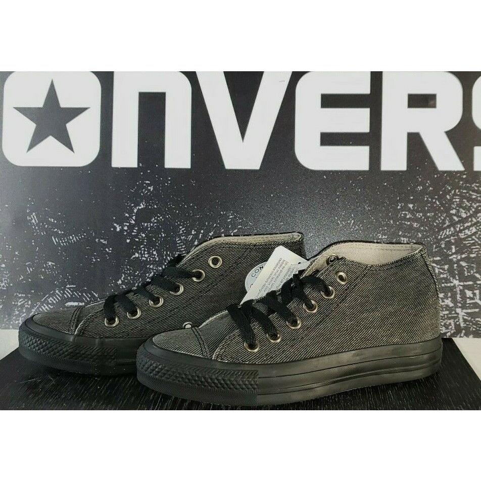 Converse CT Clean Mid Mens Sneaker Color Black 132349F Casual Shoe